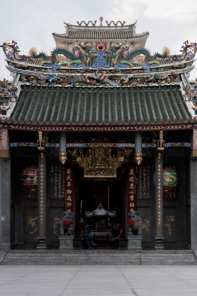 Traditioneller, chinesischer Tempel