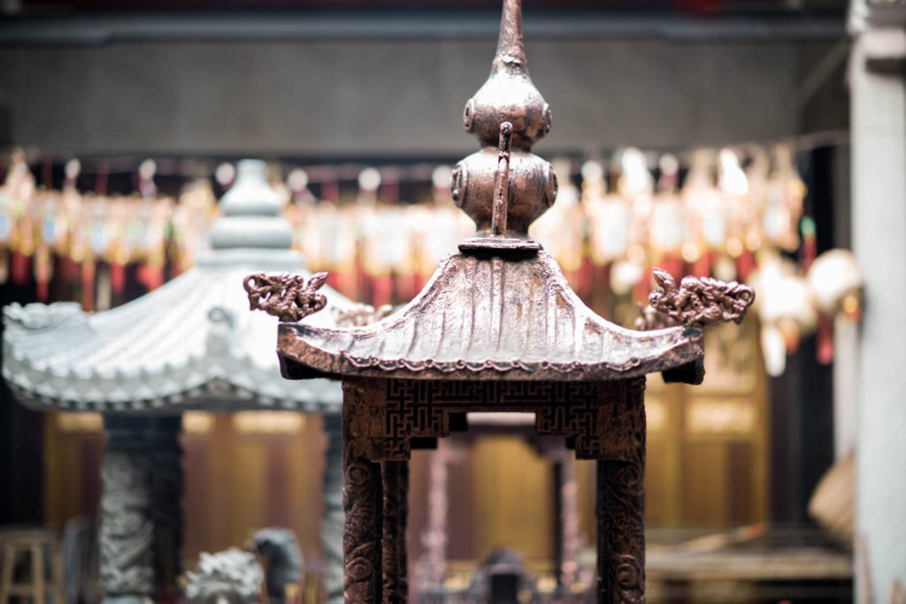 Traditioneller, chinesischer Tempel