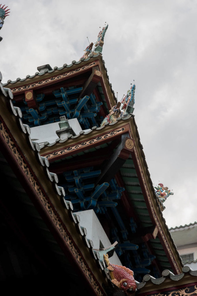 Traditioneller, chinesischer Tempel