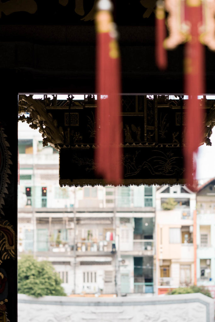 Traditioneller, chinesischer Tempel