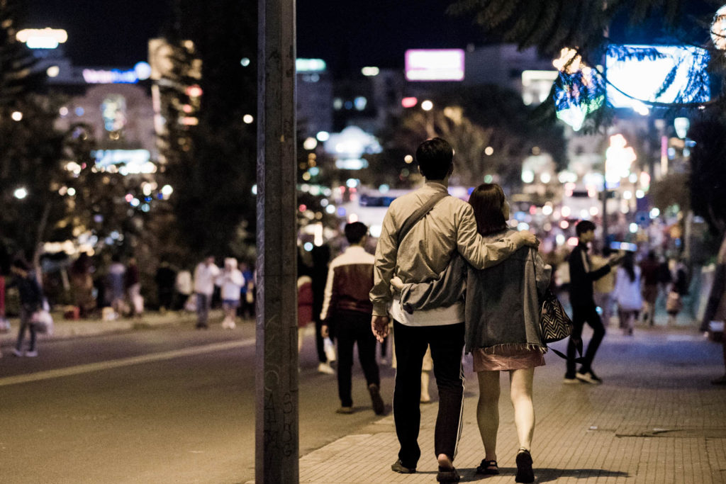 Da Lat in der Nacht