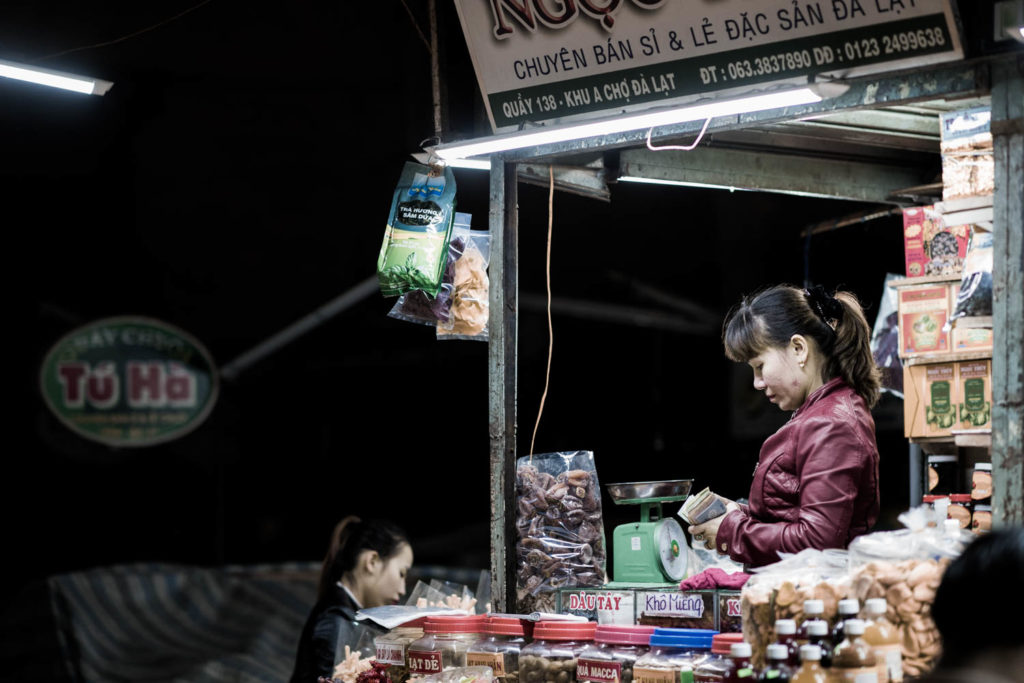 Nachtmarkt in Da Lat