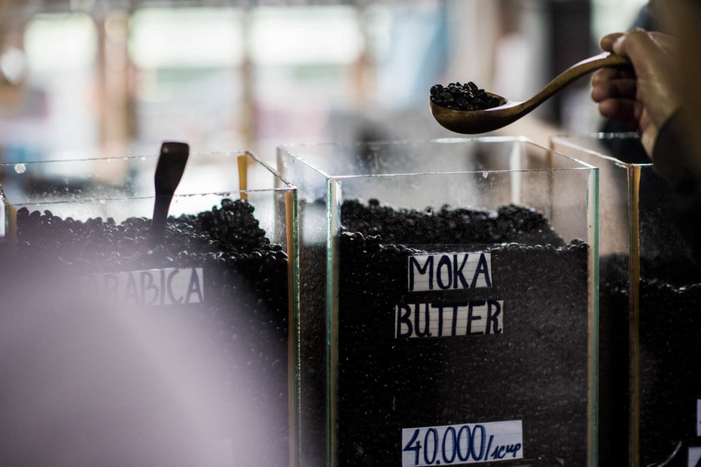 diverse Kaffee-Sorten