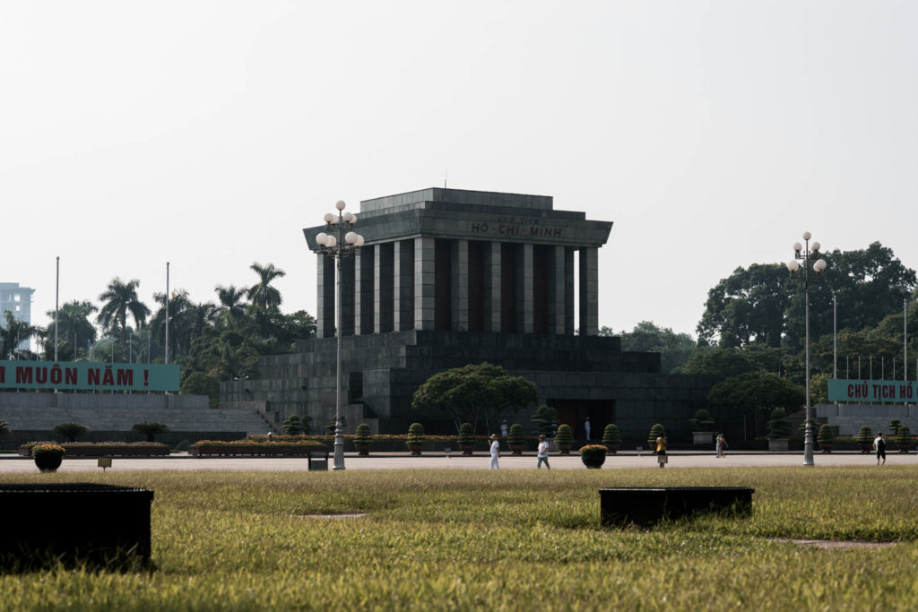 Das Ho Chi Minh Mausoleum