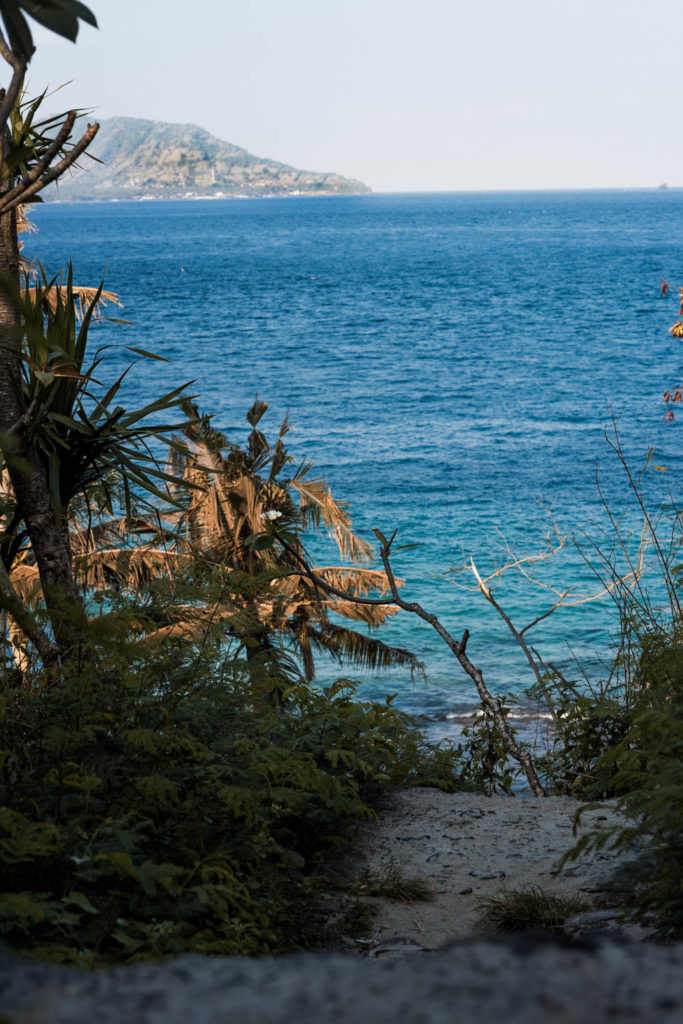 Weg zum Strand